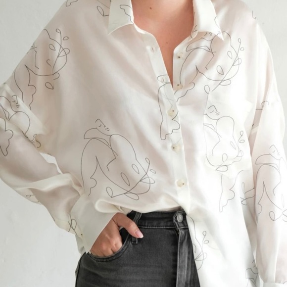 Oh Seven Days - Friday Agusto Blouse (O/S) - Picture 5 of 6